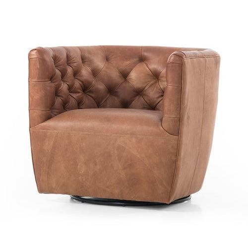 HANOVER SWIVEL CHAIR-HEIRLOOM SIENNA