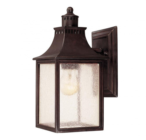 English Bronze Traditional Outdoor 1 Light Wall Sconce, Lighting, Laura of Pembroke