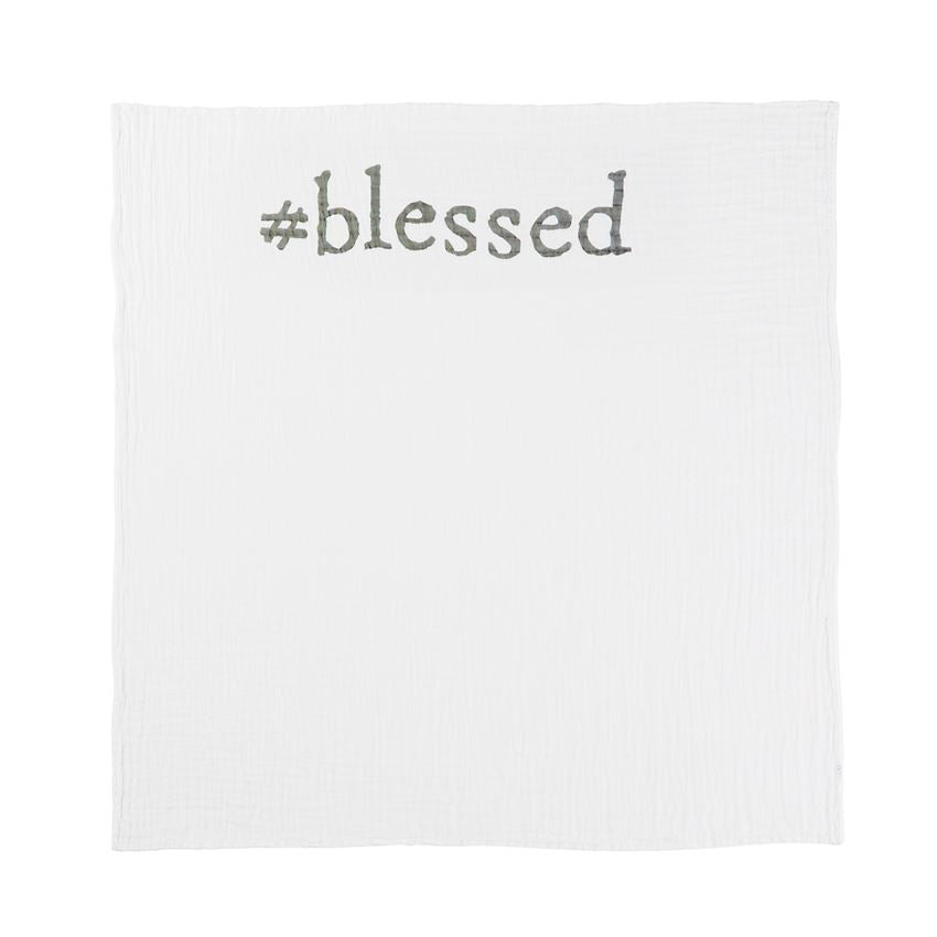 Blessed Announcement Blanket, Baby, Mud Pie, Laura of Pembroke