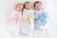 BOW SWADDLE PINK