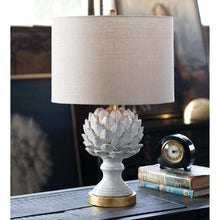 ARTICHOKE CERAMIC TABLE LAMP