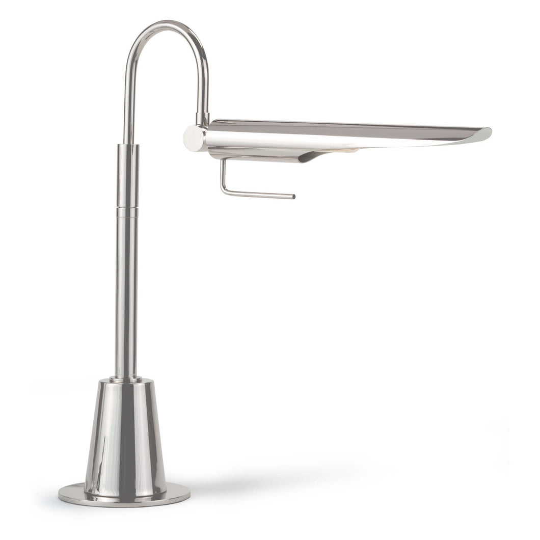 Polished Nickel Raven Task Lamp, Home Accessories, Laura of Pembroke