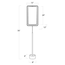 GEO RECTANGLE FLOOR LAMP