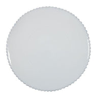 Pearl White Charger Plate