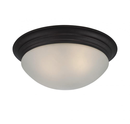 English Bronze Bowl Flush Mount, Lighting, Laura of Pembroke