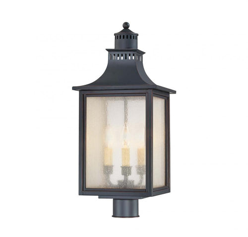 Slate Traditional Outdoor Post Light, Lighting, Laura of Pembroke