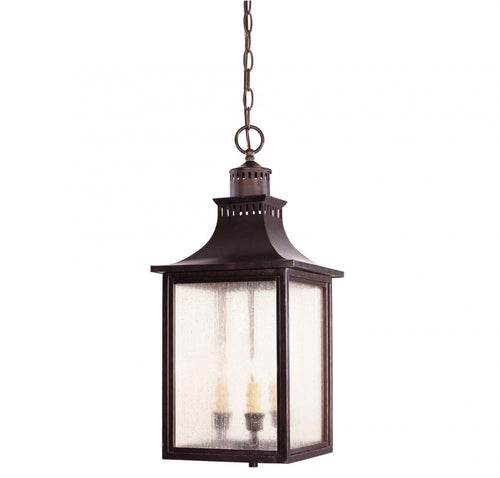 English Bronze Traditional Outdoor Hanging Lantern, Lighting, Laura of Pembroke