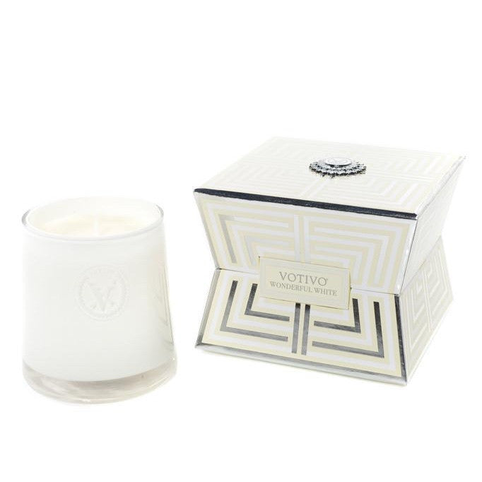 Soziety Wonderful White Candle, Gifts, Votivo, Laura of Pembroke