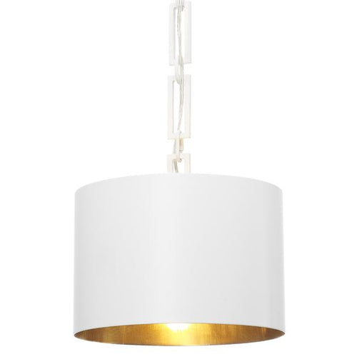 1 Light Matte White Mini Chandelier, Lighting, Laura of Pembroke