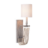 Kayla Mystic Sand Coastal 1 Light sconce, Lighting, Laura of Pembroke