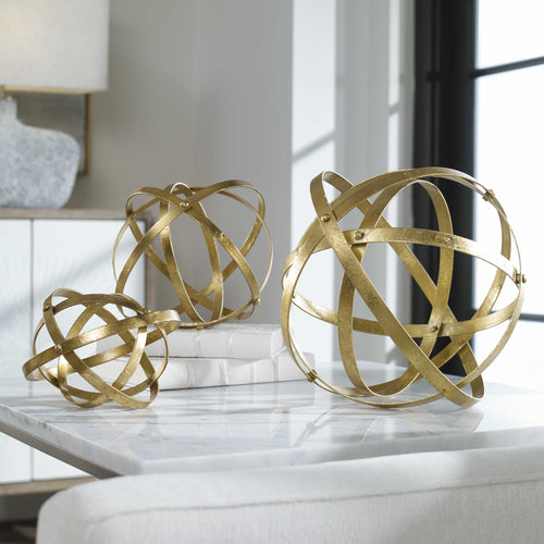 STETSON GOLD SPHERES, MEDIUM