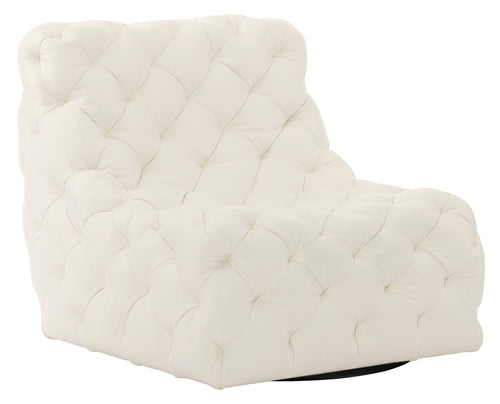 Low Tufted Swivel Chair, Home Furnishings, Laura of Pembroke