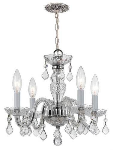 Crystal Mini Chandelier, Lighting, Laura of Pembroke