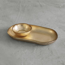 OVAL FOIL LEAF PLATTER