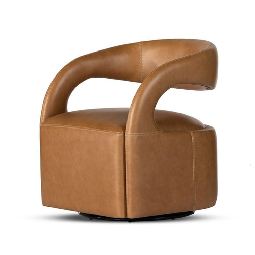 HAWKINS SWIVEL CHAIR-SONOMA BUTTERSCOTCH