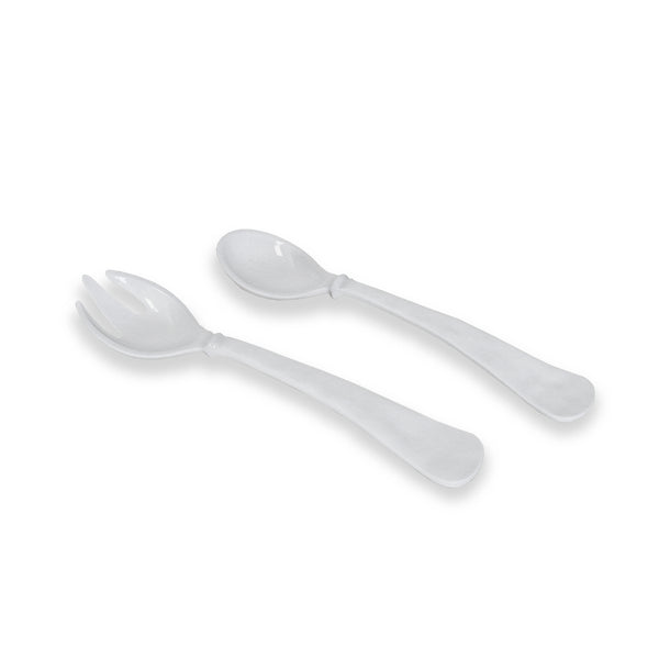 VIDA HAVANA SALAD SERVERS (LG) WHITE, Gifts, Beatriz Ball, Laura of Pembroke