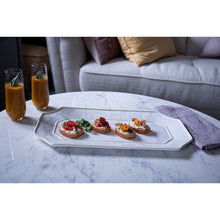 WHT LONG RECT TRAY - VIDA CHARLESTON