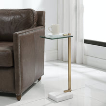 BUTLER ACCENT TABLE, WHITE