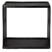 DERWENT SIDE TABLE, DARK NICKEL