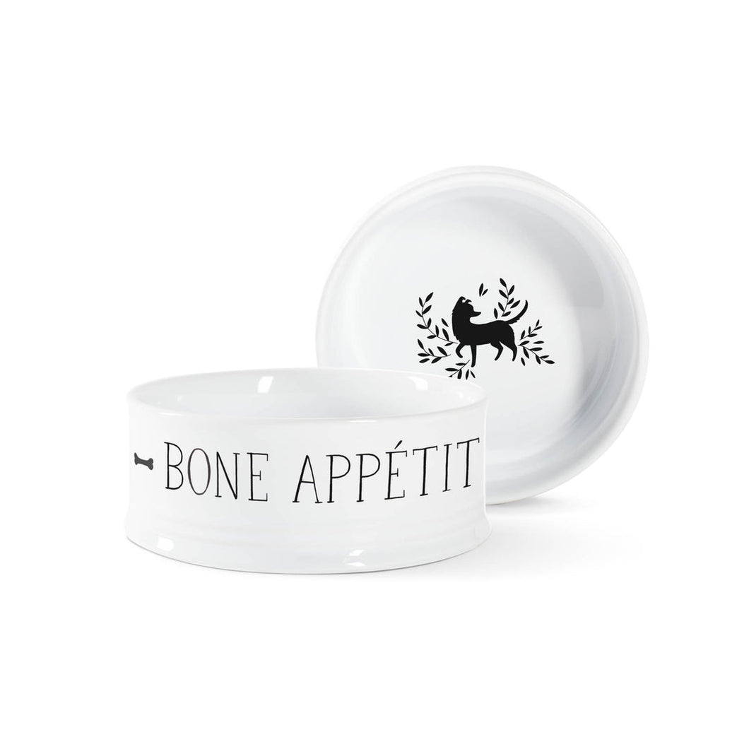BONE APPETIT PET BOWL