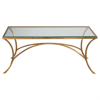 Iron Finished Coffee Table, Home Furnishings, Laura of Pembroke