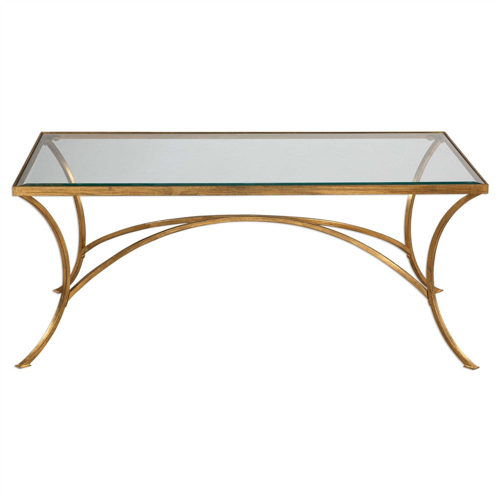 Iron Finished Coffee Table, Home Furnishings, Laura of Pembroke