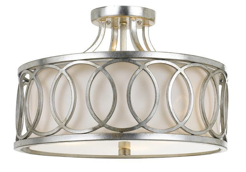 Antique Silver Ceiling Mount, Lighting, Laura of Pembroke