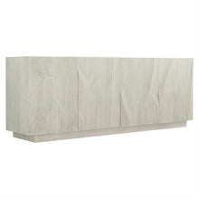 ALVAREZ ENTERTAINMENT CREDENZA, WHITE OAK