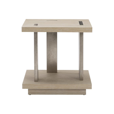 SOLARIA METAL SUPPORT SIDE TABLE