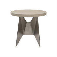 SOLARIA GEOMETRIC BASE SIDE TABLE