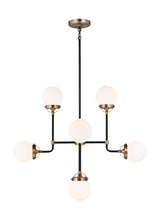 CAFE 8 LIGHT SMALL CHANDELIER