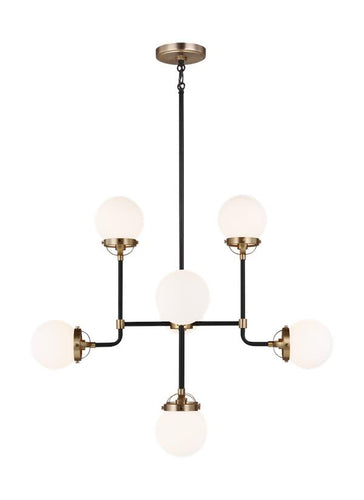 CAFE 8 LIGHT SMALL CHANDELIER