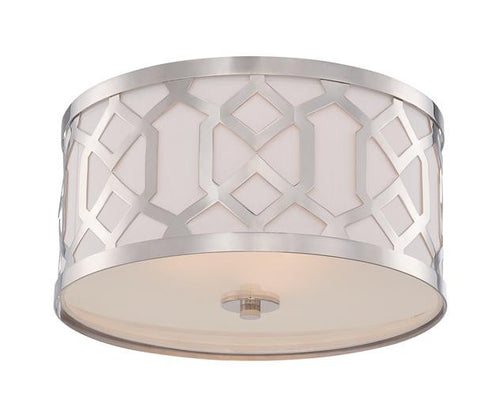 Polished Nickel Ceiling Mount, Lighting, Laura of Pembroke