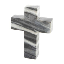 GRAY MARBLE CROSS