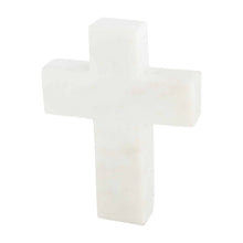 WHITE MARBLE CROSS