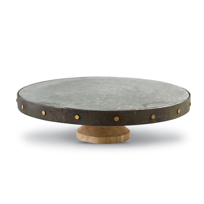 Studded Tin Lazy Susan, Gifts, Mud Pie, Laura of Pembroke
