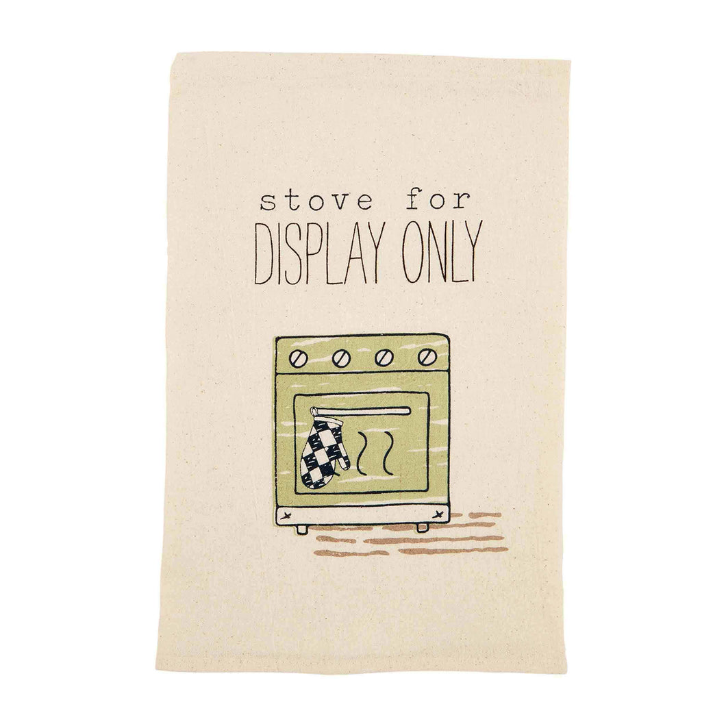 DISPLAY FUNNY DISH TOWEL