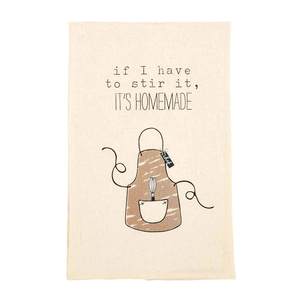 HOMEMADE FUNNY DISH TOWEL
