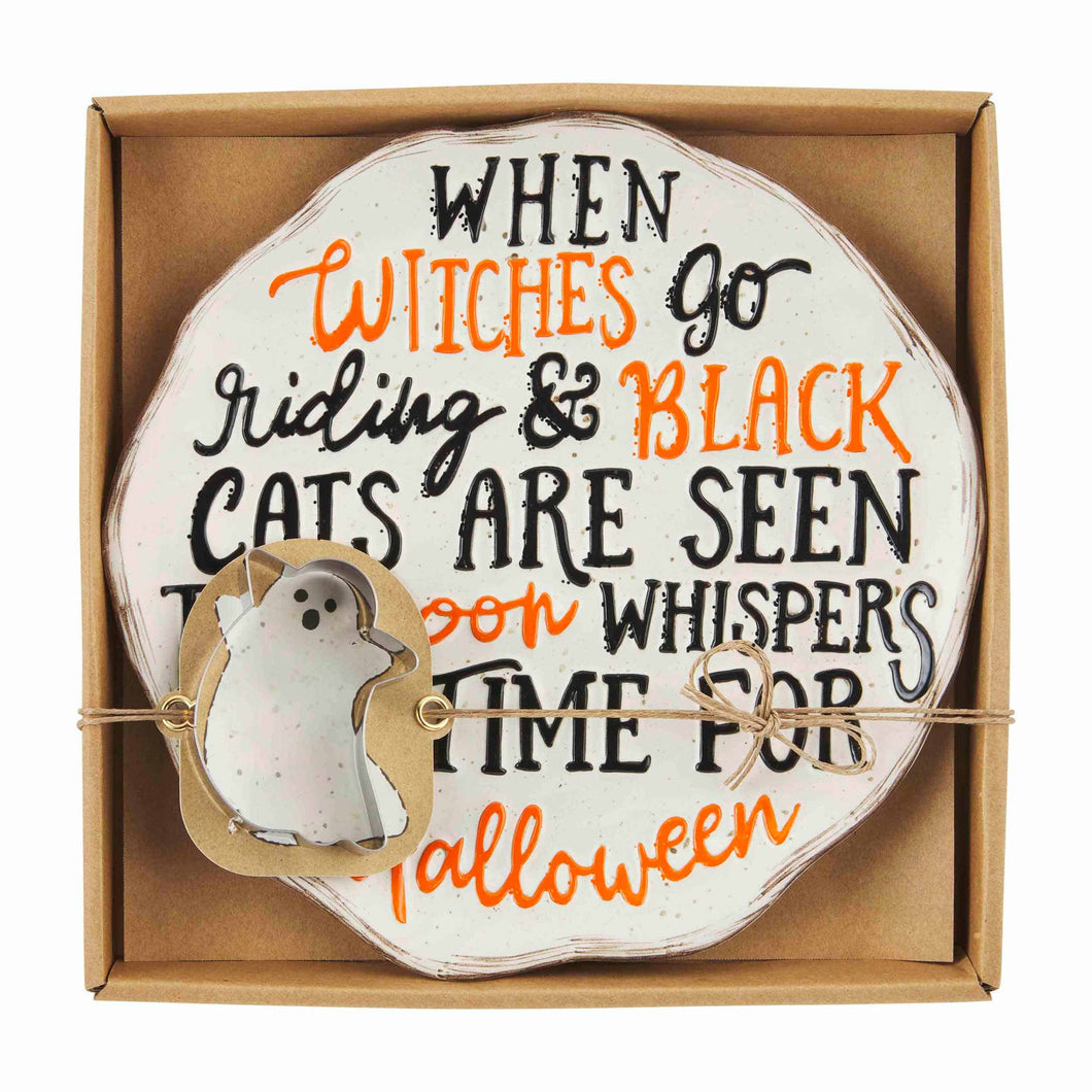 HALLOWEEN WORDS COOKIE SET