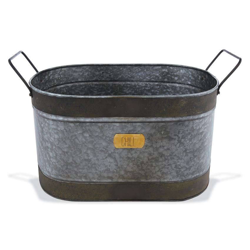 Chill Tin Beverage Tub, Gifts, Mud Pie, Laura of Pembroke