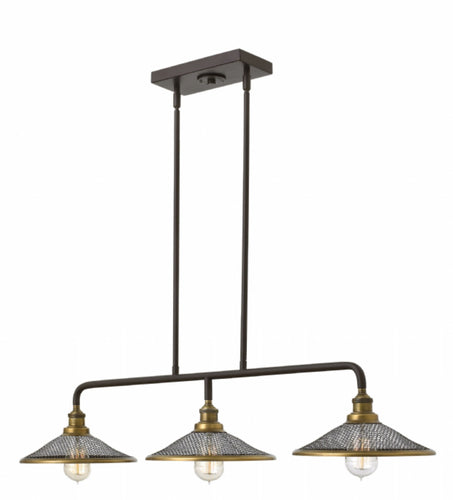 Buckeye Bronze Rigby Stem Hung Linear, Lighting, Laura of Pembroke