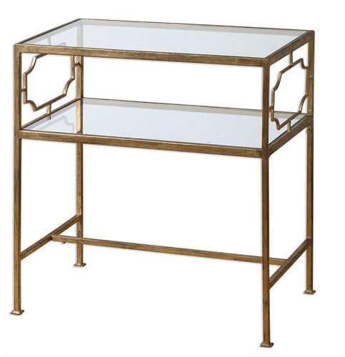 Gold Side Table, Home Furnishings, Laura of Pembroke