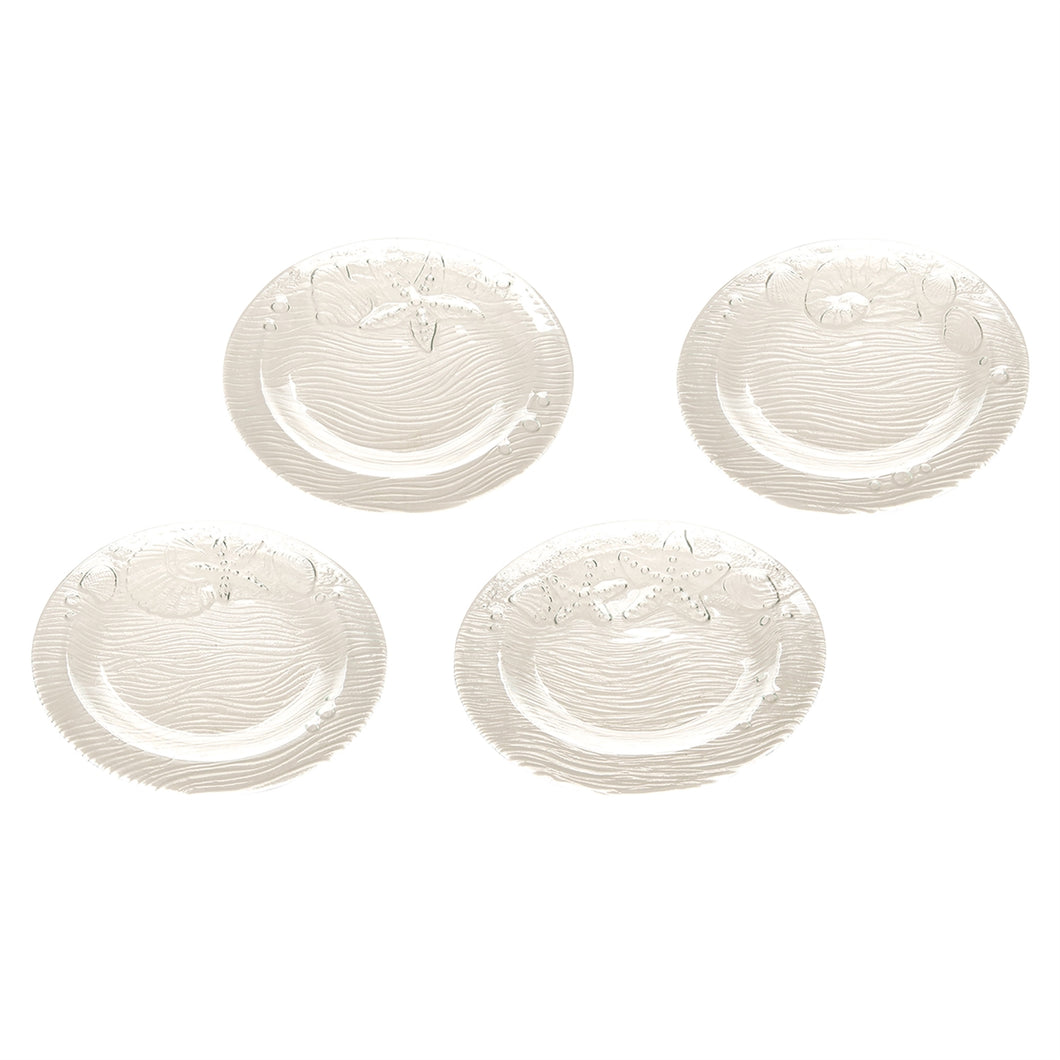 CLEAR COASTAL DINNER PLATE