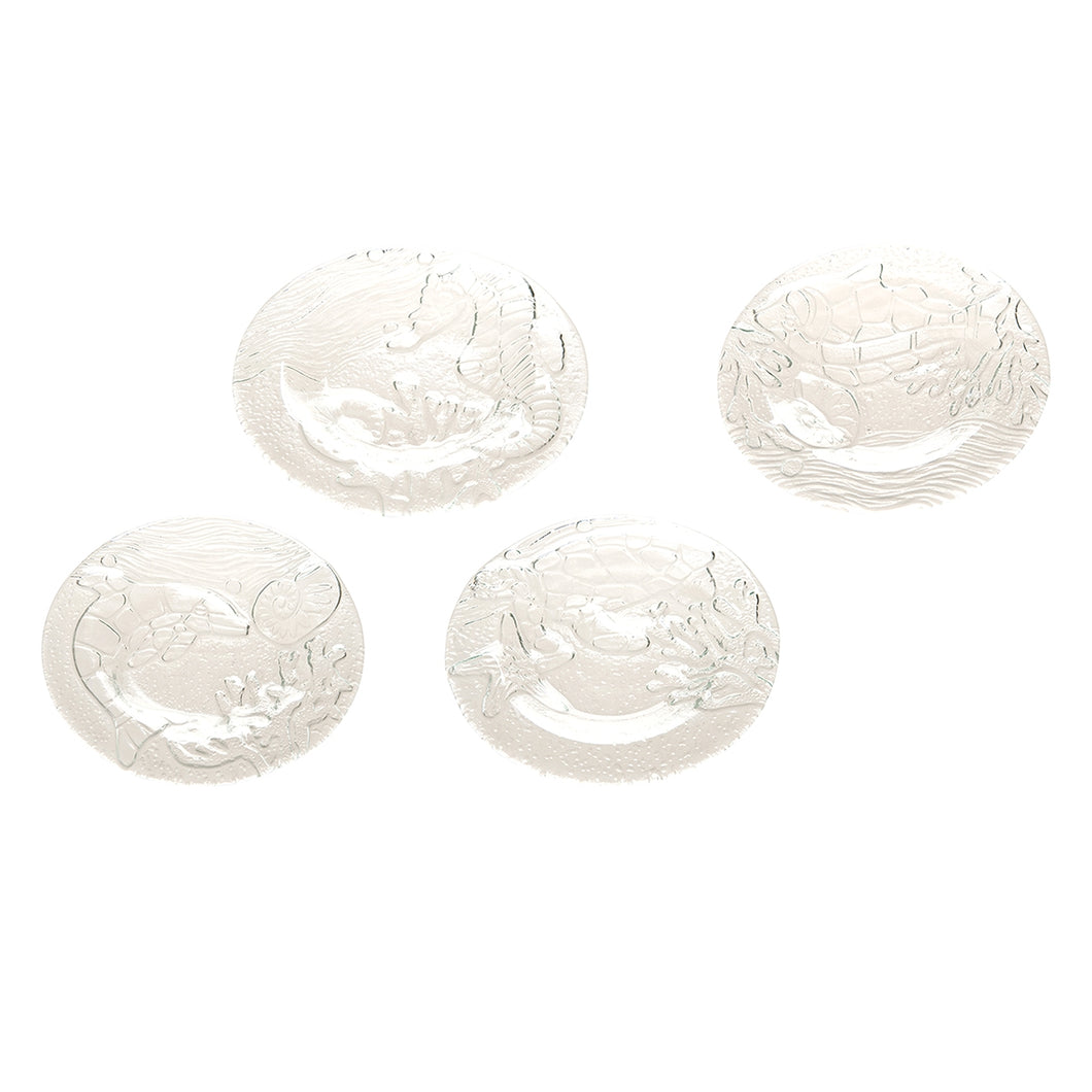 CLEAR SALAD PLATE