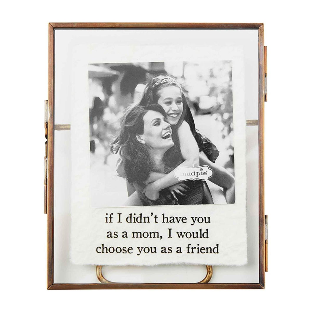 MOM GLASS BRASS FRAME