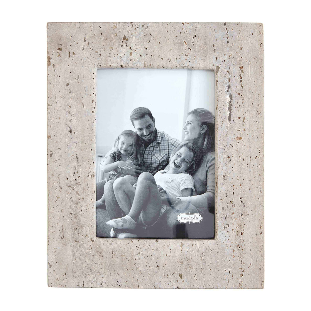 GREY TRAVERTINE 5X7 FRAME