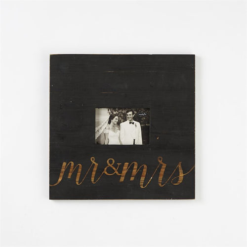 Mr. & Mrs. Square Frame, Gifts, Mud Pie, Laura of Pembroke