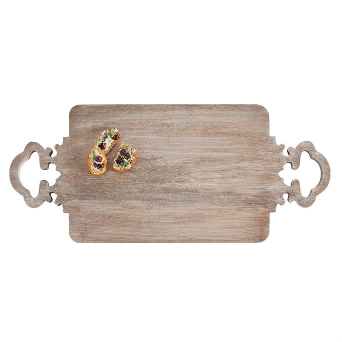 Quatrefoil Wood Board, Gifts, Mud Pie, Laura of Pembroke