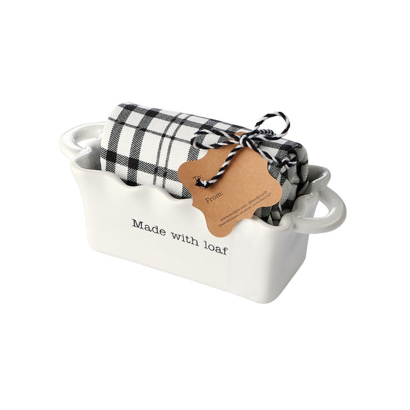 MINI LOAF PAN W/TOWEL