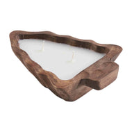 TREE DOUGH BOWL CANDLE
